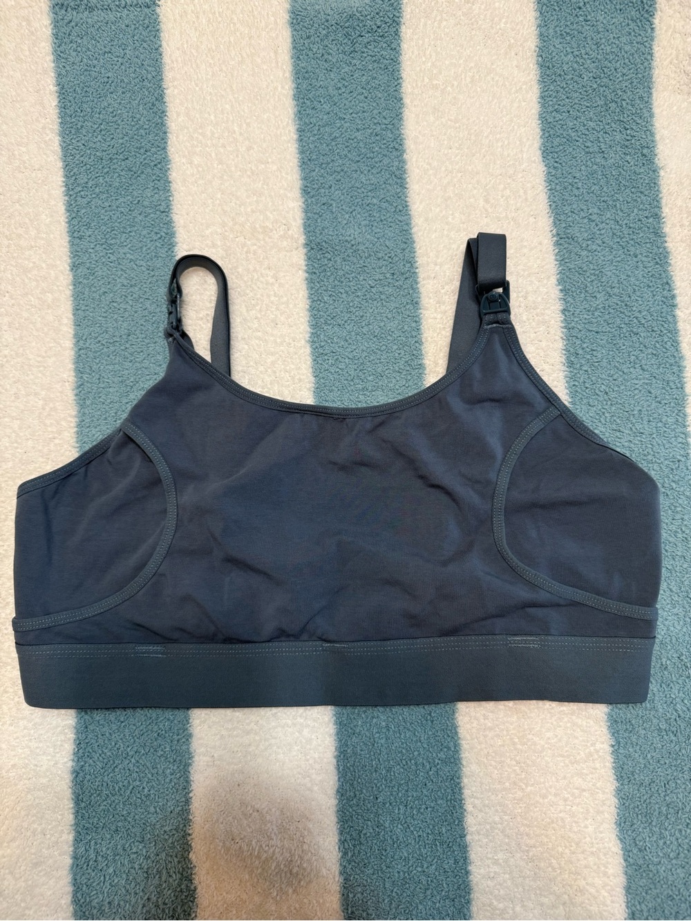 Seamless Nursing Sports Bralette - Dark Teal